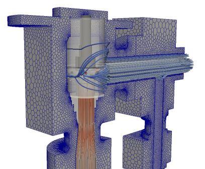 choke valve cooling cfd model