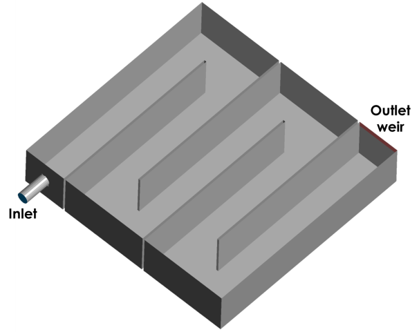 Contact tank CFD analysis