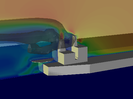 CFD analysis exhaust