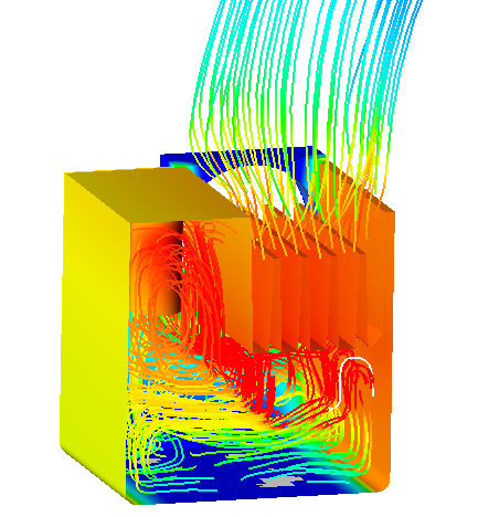 CFD analysis inverter