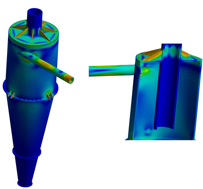 cyclone stress FE analysis services