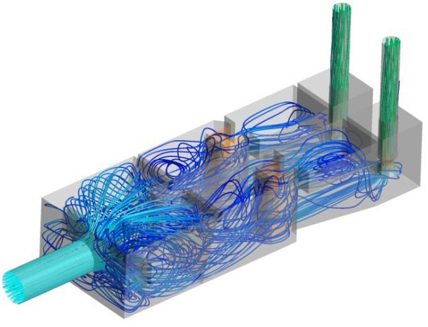 CFD flowline results