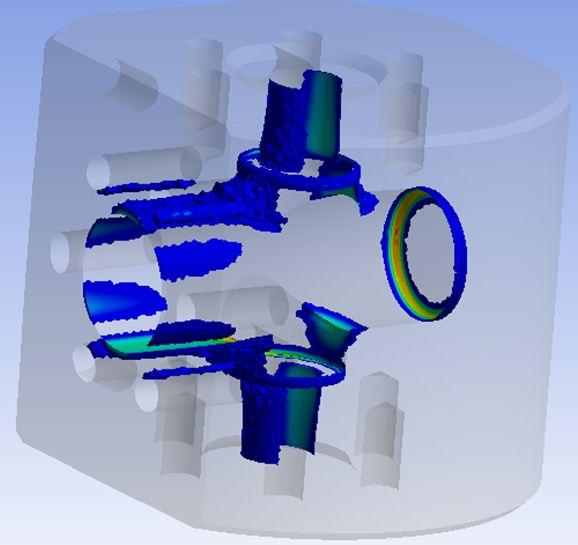 FEA stress analysis of subsea valves