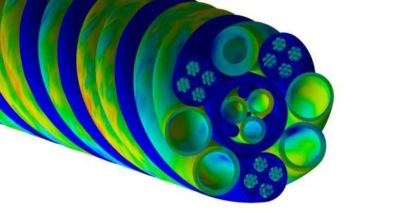 FEA non linear analysis subsea umbilical