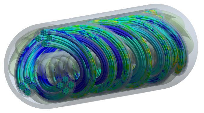 FEA stress analysis services for subsea umbilical